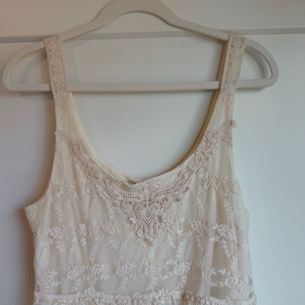 Molly Bracken Cream Lace Dress - Picture 3 of 6